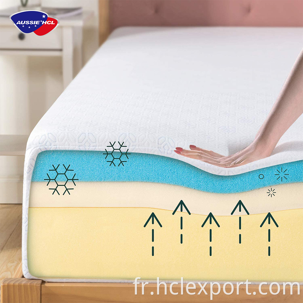 matelas de qualité somnolence bien leland koala jumelle single king king gel mémoire gel mateuse en mousse